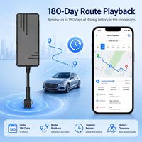 Localizador GPS para Coche con Reinicio Remoto, Dispositivo de Rastreo Impermeable GSM/WiFi, App Android y PC, Recordatorio de Baja Señal, Antirrobo para Vehículos, 1 Año