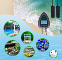 Testeur EC Wifi en ligne 5 en 1 GS & TEMP & PH mètre APP télécommande testeur de salinité pour aquarium, aquaculture, hydroponique