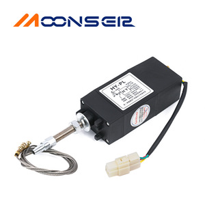 Válvula solenoide Moonsen Hy Pl Stop para generador diésel, dispositivo eléctrico de corte de combustible/apagado de motor - Product Image 1