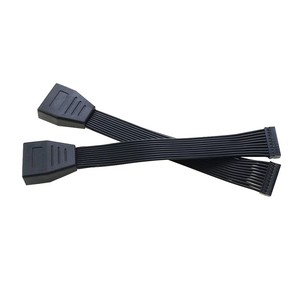 Bo mạch chủ Mainboard <span class=keywords><strong>USB3.0</strong></span> 19pin <span class=keywords><strong>20pin</strong></span> nữ để USB 3.0 19pin 20 pin nam mở rộng chuyển đổi kết nối cáp - Product Image 1