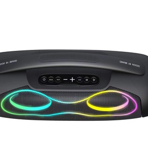 Enceinte portable avec lumières RGB, sortie 30W, batterie rechargeable, 6 heures d'autonomie, pour utilisation en extérieur - Product Image 4