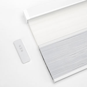 Système de maison intelligente Stores en nid d'abeille sans fil de haut en bas avec panneau solaire photovoltaïque Stores de fenêtre - Product Image 1