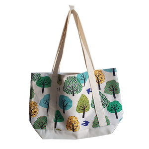 Bolsa de Tela Ecológica Promocional India con Asa de Cinta Impresa, Fabricada en India a Precio Accesible - Product Image 1
