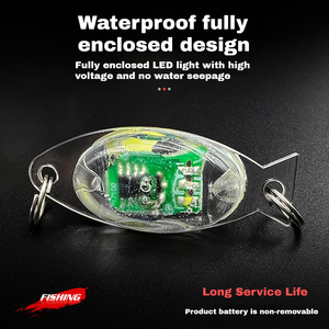 ไฟล่อปลา LED สำหรับตก<span class=keywords><strong>ปลา</strong></span>ใต้น้ำลึก หลอดไฟกันน้ำ IP68 ไฟล่อปลาแบบแฟลชสำหรับน้ำเค็ม - Product Image 3