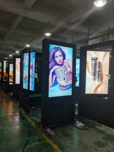 360spb 65-inch hai mặt dọc ngoài trời kỹ thuật số biển hiển thị không thấm nước với sét bảo vệ 10KV - Product Image 4