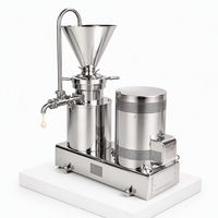 Broyeur Colloïdal Simple et Facile à Utiliser de Marque HUAZHIYI en Acier Inoxydable Circulaire pour le Broyage de Pâte et de Jus