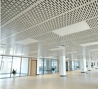 Panneau perforé en aluminium avec revêtement PVDF, sur mesure, pour façade de bâtiment et mur-rideau extérieur