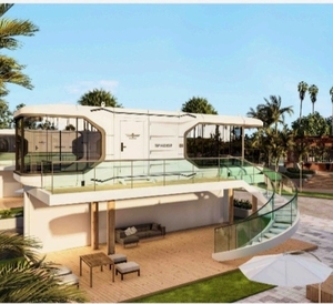 Hysun nén viên Nang Nhà mô-đun prefab container nhà nghỉ mát nhà bãi biển - Product Image 2