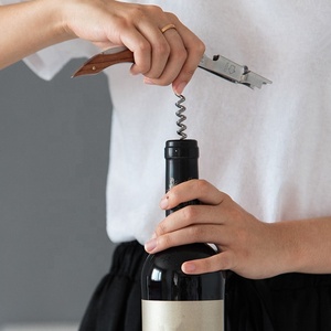 <span class=keywords><strong>Ouvre</strong></span>-bouteille de vin <span class=keywords><strong>manuel</strong></span> professionnel à double charnière, écologique, manche en bois de rose, tire-bouchon avec <span class=keywords><strong>boîte</strong></span> cadeau - Product Image 3