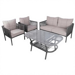 Turkish Manufacturer 2 Piece Modern Plastic Foldable Garden Seating Group Outdoor Furniture Portable Comfortable High Quality - Product Image 1
