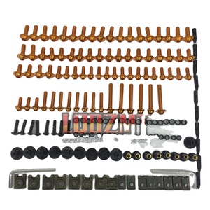268ps Boulons De Carénage Kit De Vis Complet Pour SUZUKI GSXR1000 GSXR <span class=keywords><strong>1000</strong></span> CC 1000CC <span class=keywords><strong>GSX</strong></span> R1000 K3 03 04 <span class=keywords><strong>2003</strong></span> 2004 Corps Boulon Vis Écrous - Product Image 1