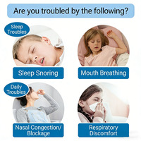 Autocollant nasal pour soulager la congestion nasale, les éternuements, bandes nasales multi-usages pour hommes et femmes, autocollants anti-ronflement, patch nasal pour rhinite