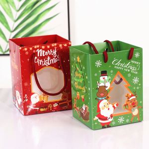 Christmas Santa Cartoon Ceramic Mug Coffee Cup <b>Gift</b> <b>Set</b> With Wood Lid Capacity Santa Claus Elk Design New Decorations - Product Image 6