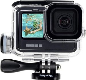 Accesorios para cámara Suptig directos de fábrica <span class=keywords><strong>HD</strong></span> transparente <span class=keywords><strong>GoPro</strong></span> 4K Cámara subacuática 50m Compatible con <span class=keywords><strong>GoPro</strong></span> Hero 13 - Product Image 3