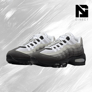 Air Max 95 'Big Bubble - Granite' Mesh Lace Up Running Shoes All Seasons Breathable Men's Nike Sneaker - Product Image 2