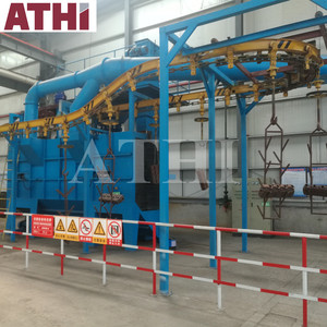 Machine <span class=keywords><strong>de</strong></span> sablage ATHI à suspension monorail suspendue, dimensions personnalisables, puissance élevée, productivité importante, utilisation facile - Product Image 3
