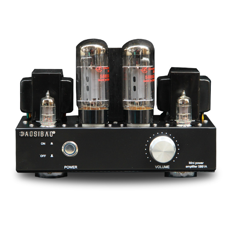 真空管アンプ 2台セット 220V 6.5w*2 ホームオーディオ真空管アンプ 2チャネル クラシックAタイプ