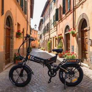 <span class=keywords><strong>Bicicleta</strong></span> Eléctrica Plegable OUXI X8 de 20 Pulgadas y 250W con Frenos de Disco Hidráulicos Italianos para Adultos - Product Image 6