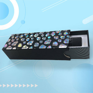 2024 Christmas Day Gift <b>Set</b> 30ml Massage <b>Oil</b> Skin Care Eye Cream Serum Holographic Paper Box with Custom Logo Spot Gloss UV - Product Image 5
