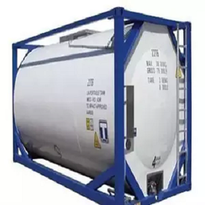 ISO standard 20m3 30m3 carbon steel 1/2 wall iso container fuel storage tank