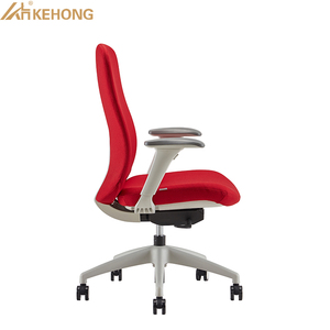 Chaise de bureau ergonomique pivotante en tissu, chaise de direction pour ordinateur, chaise de réunion avec support dorsal et <span class=keywords><strong>coussin</strong></span> en tissu - Product Image 2