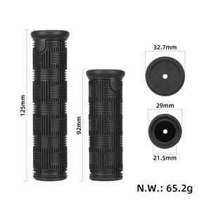 1 Par de Empuñaduras Largas y Cortas Ultra Negras Kukirin G3 G2 G4 para Patinete Eléctrico Kukirin G3 G2 G4 Ultra, 1 Juego - Product Image 2