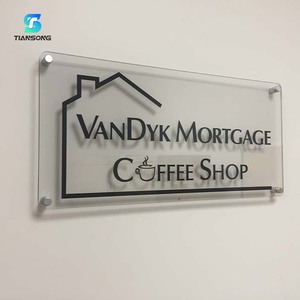 Tùy Chỉnh Acrylic Kinh Doanh Logo Tường Dấu Hiệu Treo Tường Văn Phòng Tiếp Tân Nhà Số Dấu Hiệu Địa Chỉ Kim Loại Mảng Bám Vẻ Đẹp Thẩm Mỹ Viện Dấu Hiệu - Product Image 2