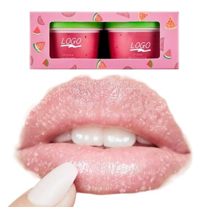 Gommage pour les lèvres pastèque <span class=keywords><strong>sucre</strong></span> ensemble de soins des lèvres exfoliant masques pour les lèvres crème gel nourrissant peau supprimer les lignes OEM votre LOGO - Product Image 2