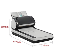 Escáner de Documentos a Color Fujitsu Fi-7260 USB3.0 Automático, Tamaño Pasaporte, Escaneo a Doble Cara de Alta Velocidad, CMOS, Profundidad de Color de 24 Bits