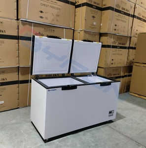 Congélateur coffre commercial neuf 100-2650 litres, congélateur coffre à porte simple, congélateur coffre domestique avec panier - Product Image 6