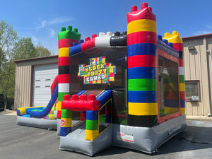 Castillos Inflables Combinados Spring Empire Castle - Uso Comercial, Material de PVC Ecológico, Capacidad de 500 kg, Tamaño de 7 m x 4 m - Product Image 2