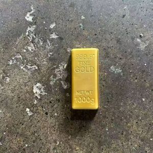 Jouet anti-stress souple et moelleux en forme de barre d'or 1000g, simulation de brique d'or, jouet à presser pour soulager le stress, réaliste, à remontée lente, parfumé et moelleux - Product Image 3
