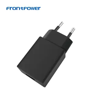 Frontpower 5V0.5A 5V1A 5V1.5A 5V2A Adaptador de alimentação USB EU PLUG carregador com EMC/LVD/ETL/CE/GS