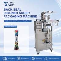 Machine d'emballage automatique multifonctionnelle pour sachets de café instantané en poudre, lait de soja et épices, avec remplissage et scellage arrière VFFS