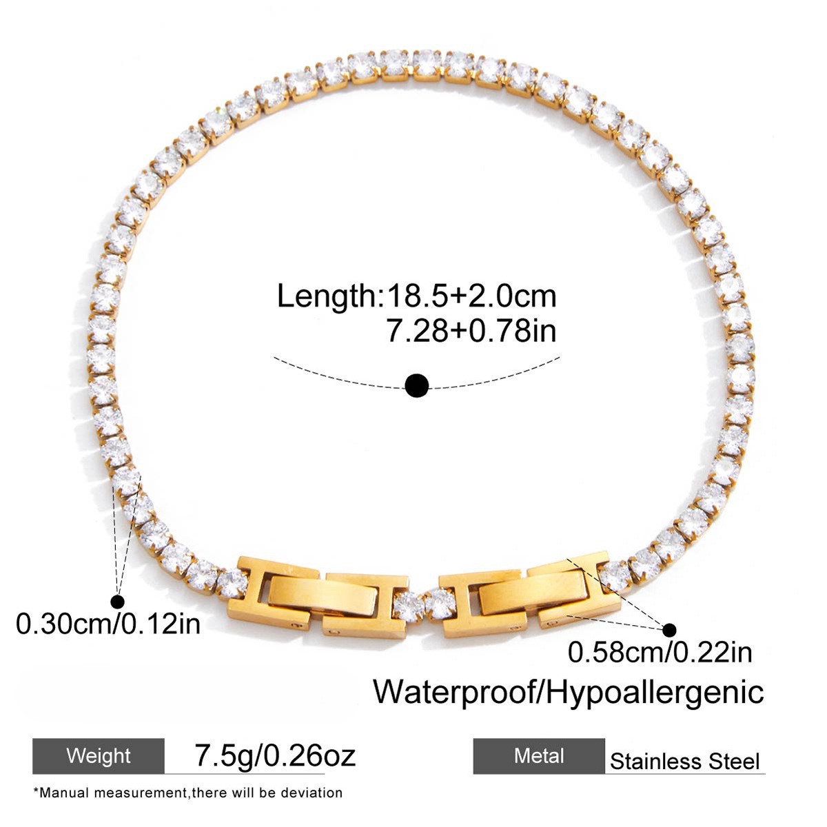 3mm  gold