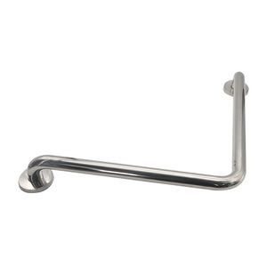 Barre d'appui en forme de L Ai Kehan 50 x 70 cm, diamètre du tuyau 25 mm, poignée antidérapante de sécurité pour salle de bain, douche, toilettes - Product Image 3