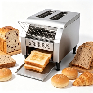 2026 Professional Stainless Steel Conveyor <b>Toaster</b> Commercial Conveyor <b>Toasters</b> with CE and ETL Certified - Product Image 1