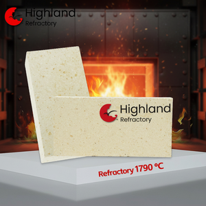 Production en usine de briques réfractaires à haute teneur en alumine de haute qualité - Product Image 1