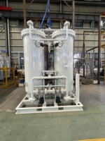 Générateur d'oxygène PSA industriel, machine de production d'oxygène sur site, contrôle automatique PLC pour l'aquaculture, système d'ozone pour eaux usées