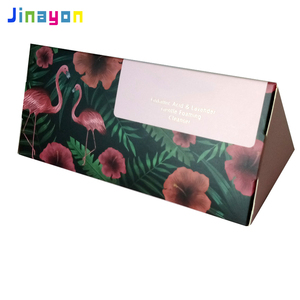 Jinayon New Custom Made Triangle Gift Box for <span class=keywords><strong>Cosmetics</strong></span> Packaging Customized Shape - Product Image 3