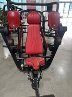 Máquina de entrenamiento de pecho y espalda sentado con carga de placas serie A8, equipo comercial Super Pullover