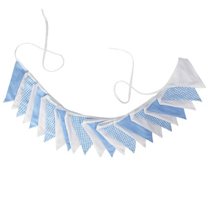 Banderín <span class=keywords><strong>de</strong></span> algodón azul y blanco para guirnalda para Picnic, coche <span class=keywords><strong>de</strong></span> carreras, barbacoa, cumpleaños, boda, fiesta <span class=keywords><strong>de</strong></span> <span class=keywords><strong>carnaval</strong></span>, decoración <span class=keywords><strong>de</strong></span> jardín para el hogar al aire libre - Product Image 4