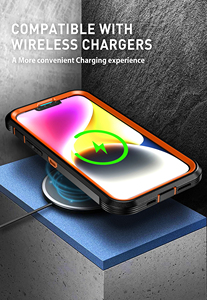 Funda Protectora 3 en 1 para Teléfono Móvil <span class=keywords><strong>iPhone</strong></span> 16 15 <span class=keywords><strong>14</strong></span> 13 12 11 Plus SE, Protección Completa Contra Impactos, TPU+PC - Product Image 4