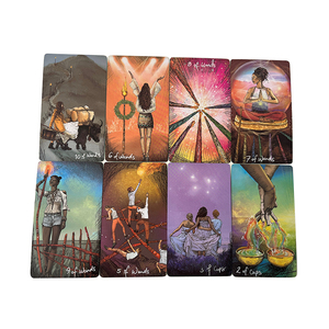 Baraja de Cartas del Tarot Clásico de Oráculo 78 con Impresión Personalizada al por Mayor, Juego con Caja de Hierro - Product Image 6