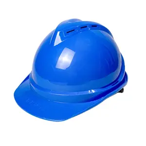 Casco de seguridad personalizable OEM para construcción Industrial profesional, casco duro de HDPE de alta calidad, visera completa, PPE con CE, venta al por mayor