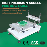 PTR-A300 Pcb Manual Solder Paste Printer Smt Mesin Cetak Stensil 25X40Cm Presisi Tinggi Solder Paste Stensil Layar Printer