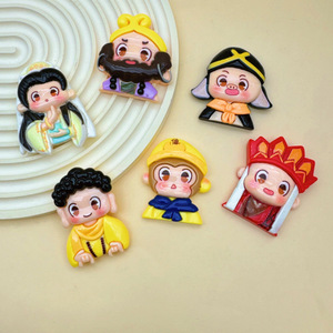 Grosir Pabrik Aksesoris Resin Gaya Xiao Wu Kreatif, Boneka Resin Bercahaya DIY, Gantungan Resin Besar untuk Dekorasi - Product Image 1