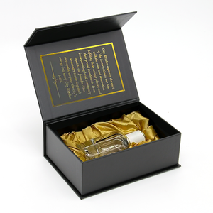 Caja de papel rígida con forma de libro de lujo personalizada, Cajas de Regalo magnéticas de embalaje de cartón con inserto de espuma EVA - Product Image 6