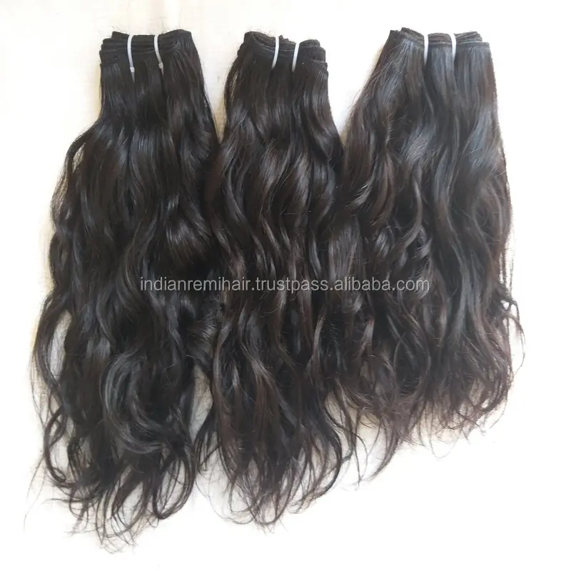 Hot Selling 100% Natural Wavy Brazilian Human Hair Natural wavy Extensions For Women Hair Uses Wig Low Prices