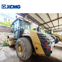 XCMG officiel XS125 compacteur vibrant pour asphalte 12 tonnes rouleau de route à tambour unique d'occasion prix de vente